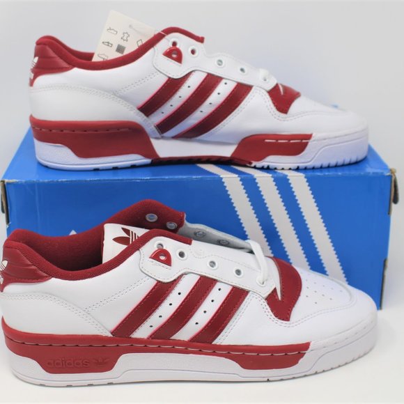 Adidas Rivalry Low White/Red - Picture 8 of 8